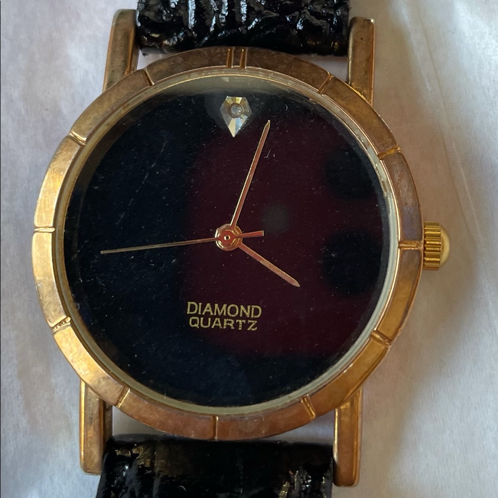 Diamond Quartz Watch